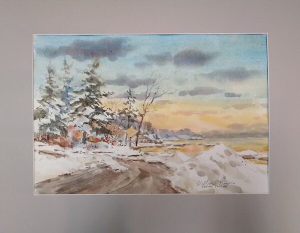 Mahoney's Beach in Winter