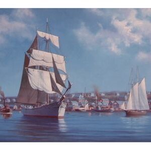 Port Hawkesbury by Moonlight, 1910